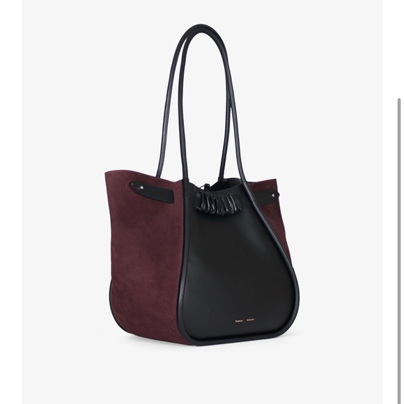 Proenza Schouler Suede Ruched Tote - Picture 1 of 7
